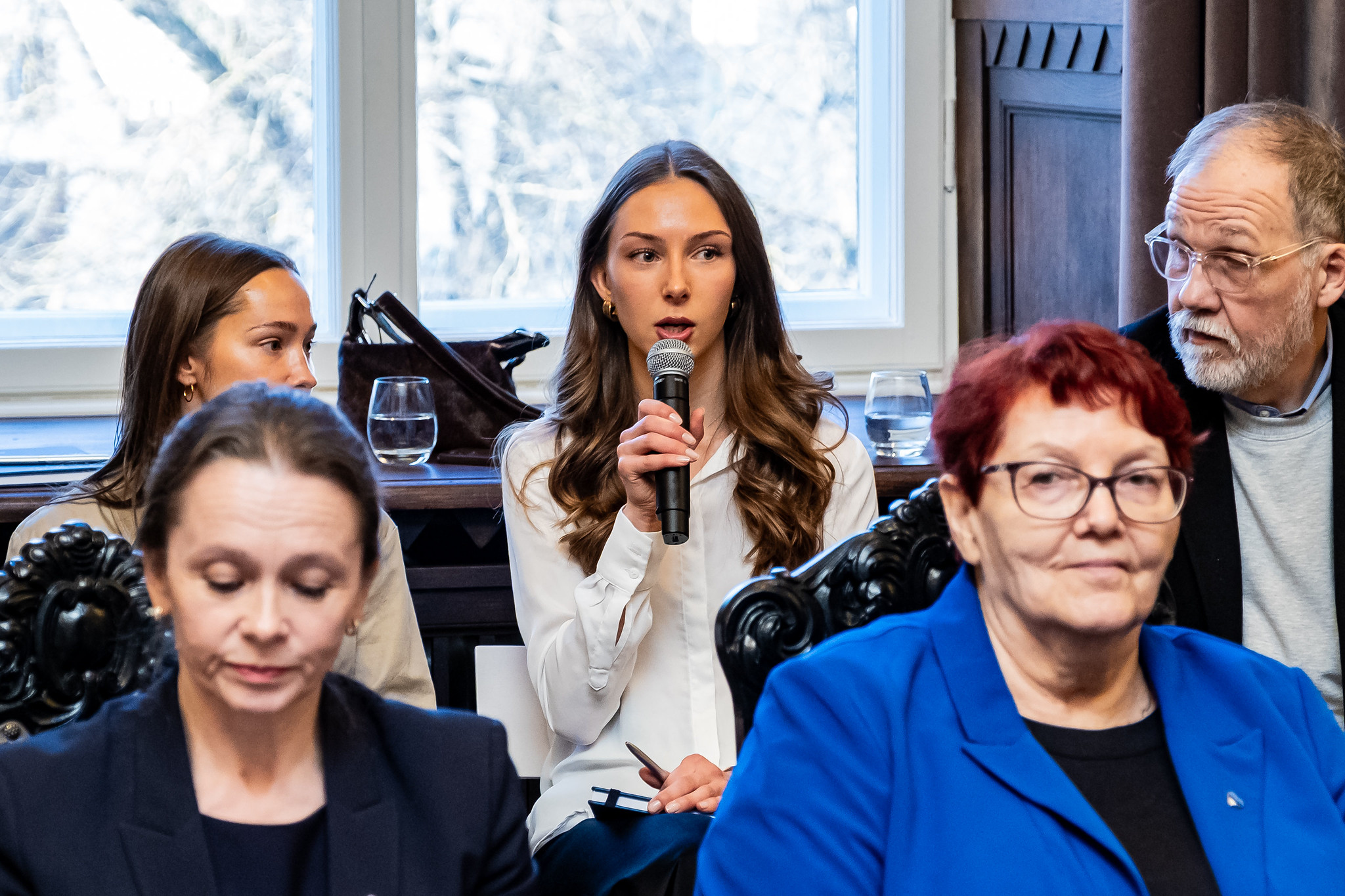 Angelica Suiste 10. aprillil Rüütelkonnahoones.