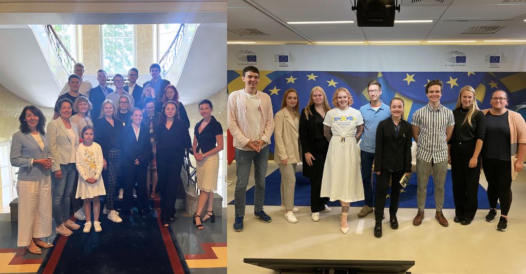 ÜENV Presidendi Kantseleid ja Siseministeeriumit külastamas  